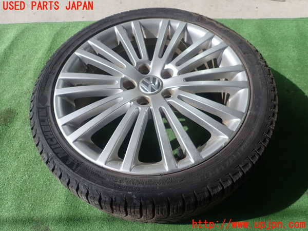1UPJ-24989041]VW ゴルフ R32(1KBUBF)タイヤ　ホイール　1本① 225/40R18 【ジャンク】_m0001.jpg