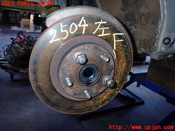 2UPJ-25044295]エクリプスクロス PHEV(GL3W)左フロントナックルハブ 中古_m0001.jpg