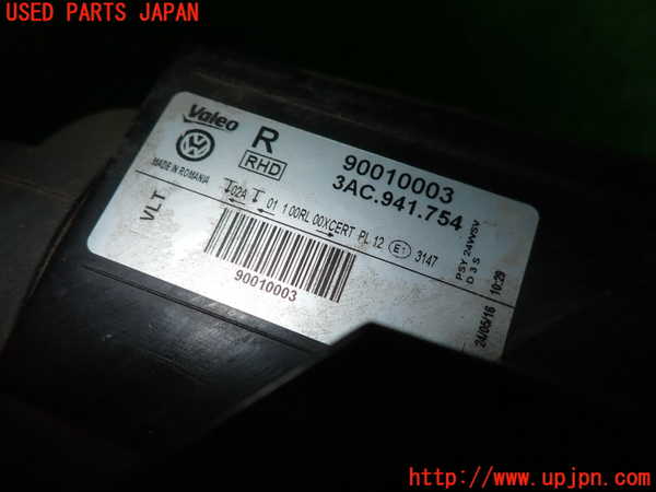 2UPJ-25071130]VW パサート(Passat) ヴァリアント(Variant)(3CCAX)右ヘッドライト HID 中古_m0003.jpg