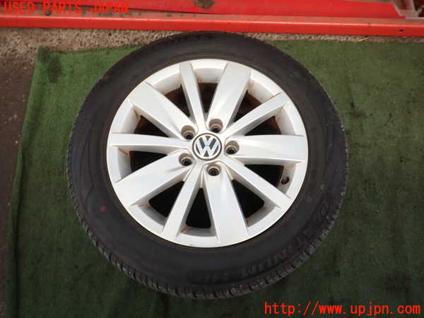 2UPJ-25079034]VW パサート(Passat) ヴァリアント(Variant)(3CCAX)タイヤ　ホイール　1本④ 215/55R16 中古_m0001.jpg