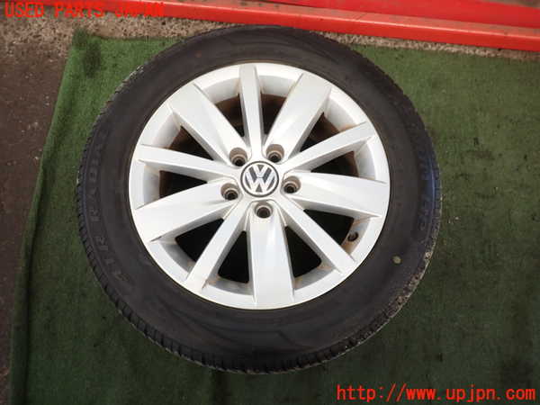 2UPJ-25079033]VW パサート(Passat) ヴァリアント(Variant)(3CCAX)タイヤ　ホイール　1本③ 215/55R16 中古_m0001.jpg