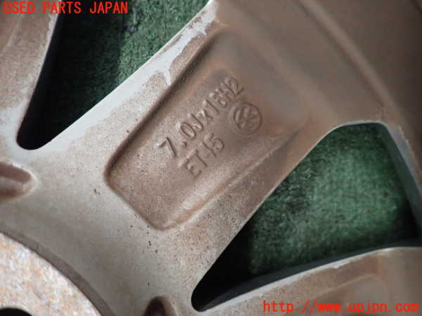 2UPJ-25079033]VW パサート(Passat) ヴァリアント(Variant)(3CCAX)タイヤ　ホイール　1本③ 215/55R16 中古_m0004.jpg