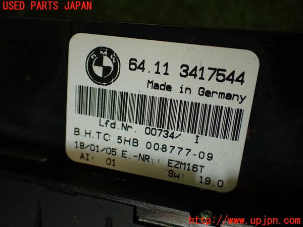 2UPJ-25086066]BMW X3(PA25)エアコンスイッチ1 中古 【E83】_m0004.jpg