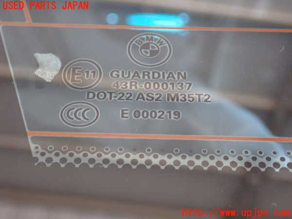2UPJ-25091382]BMW X5(ZV30S)左クォーターガラス (43R-000137 M35T2) 中古 E70_m0003.jpg