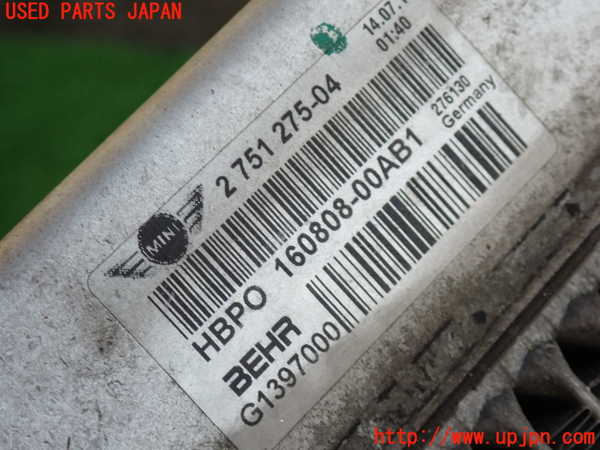 2UPJ-25102321]BMW ミニ(MINI)ジョンクーパーワークス(JCW)(MFJCW)(R56)ラジエーター1 中古_m0003.jpg