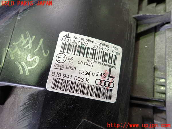 2UPJ-25111132]アウディ・TT クーペ(8JBUBF)左ヘッドライト HID 中古_m0003.jpg