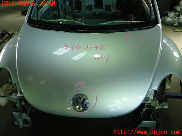 1UPJ-25201060]VW ニュービートルカブリオレ(1YAZJ)ボンネットフード 中古_m0001.jpg