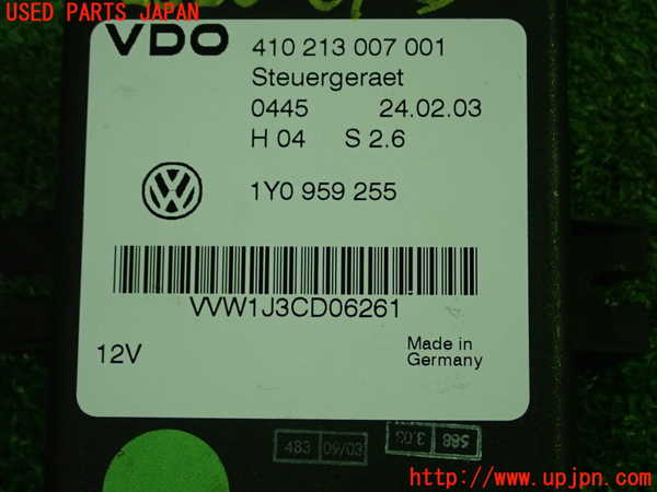 1UPJ-25206147]VW ニュービートルカブリオレ(1YAZJ)コンピューター2 1Y0 959 255 中古_m0003.jpg