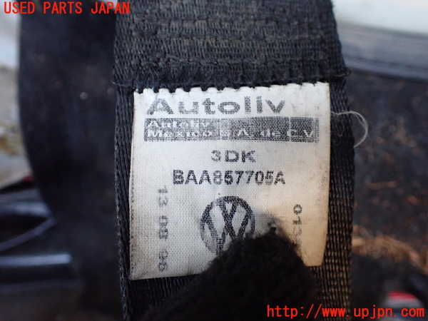 5UPJ-25277045]VW ビートル(タイプ1)(不明)運転席シートベルト 中古_m0003.jpg