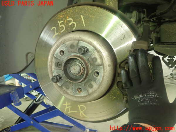 1UPJ-25314305]BMW 650i クーペ E63 (EH48)左リアナックルハブ 中古_m0001.jpg