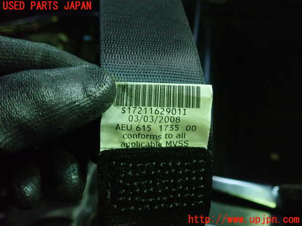 1UPJ-25317075]BMW 650i クーペ E63 (EH48)助手席シートベルト 中古_m0003.jpg