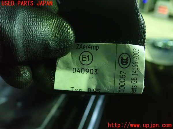 1UPJ-25317075]BMW 650i クーペ E63 (EH48)助手席シートベルト 中古_m0004.jpg