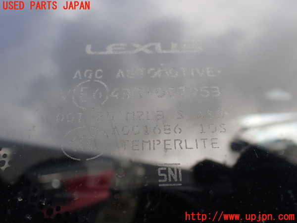 5UPJ-25381382]レクサス・RX450h(GYL25W)左クォーターガラス M2L3 中古_m0002.jpg
