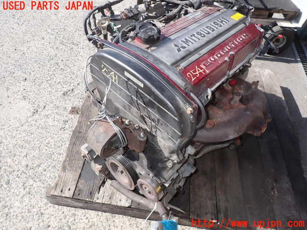 2UPJ-25412010]ランエボ7(CT9A)エンジン 4G63 4WD 中古_m0001.jpg