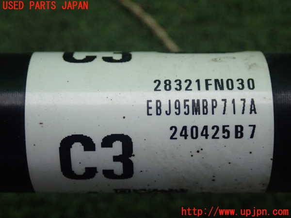 2UPJ-25434010]クロストレック(GUE)右フロントドライブシャフト 中古_m0003.jpg