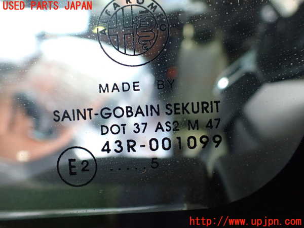2UPJ-25621382]アルファロメオ・147 GTA(937AXL)左クォーターガラス 中古(43R-001099 M47)_m0002.jpg