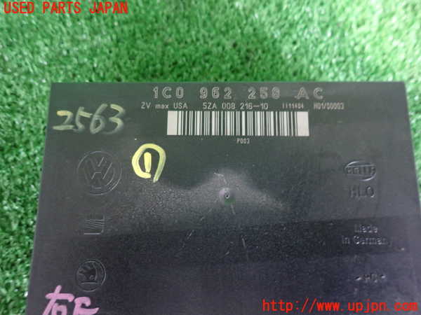 5UPJ-25636146]VW ルポGTI(6EAVY)コンピューター1 (センターロックコントロールユニット) 中古_m0003.jpg