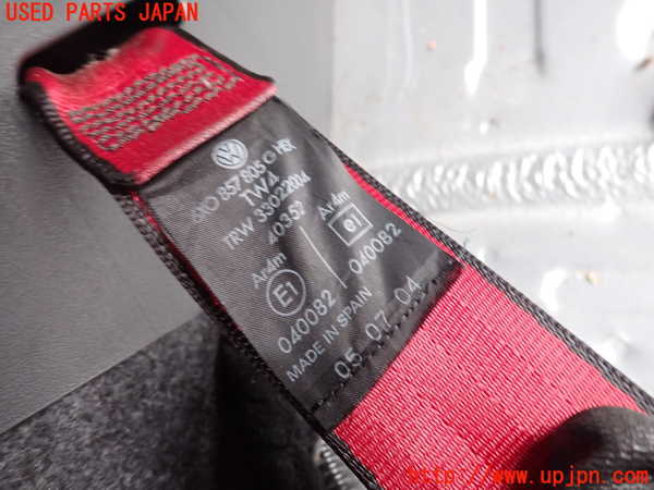 2UPJ-25637185]VW ルポGTI(6EAVY)左2列目シートベルト 中古_m0002.jpg