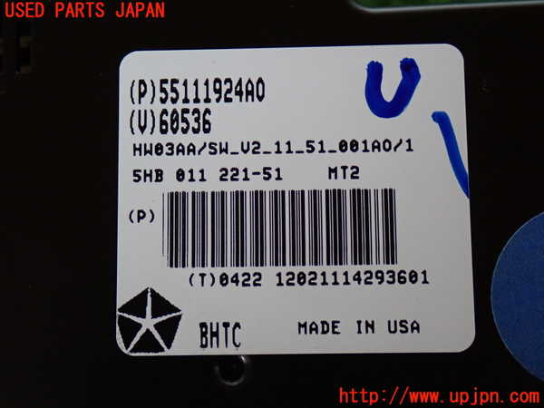 2UPJ-25656066]ジープ・グランドチェロキー(WK57A)エアコンスイッチ1 中古_m0003.jpg