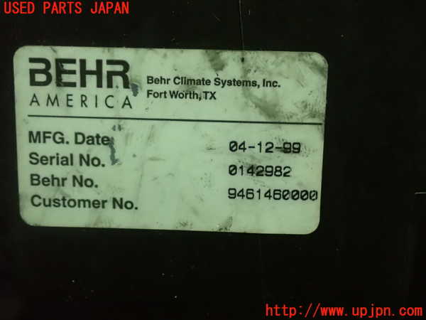 1UPJ-25716081]BMW Z3 ロードスター(CL20 E36)エバポレーター1 中古_m0004.jpg