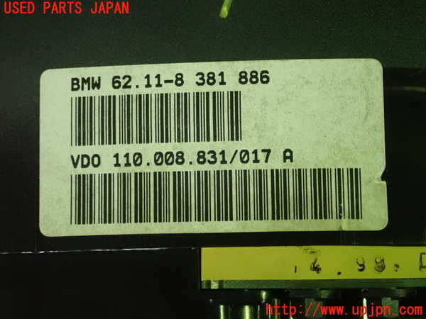 1UPJ-25716170]BMW Z3 ロードスター(CL20 E36)スピードメーター 中古_m0003.jpg
