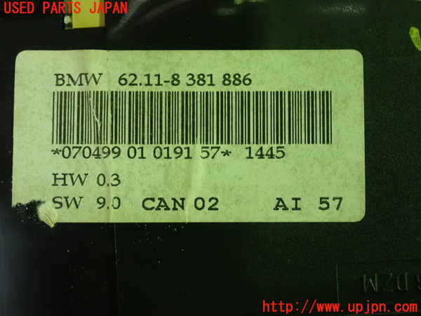 1UPJ-25716170]BMW Z3 ロードスター(CL20 E36)スピードメーター 中古_m0004.jpg