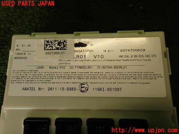 2UPJ-25796146]BMW ミニ(MINI)ジョンクーパーワークス(JCW)(XMJCW)(F56)コンピューター1 中古_m0005.jpg