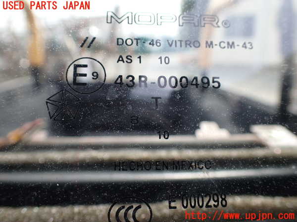 1UPJ-25871195]ジープ・ラングラー(JK38S)フロントガラス MOPAR M-CM-43 中古_m0003.jpg
