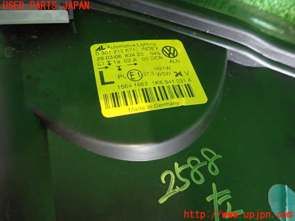 2UPJ-25881132]VW ゴルフ R32(1KBUBF)左ヘッドライト HID 中古_m0003.jpg