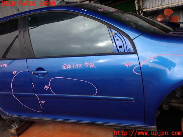 2UPJ-25881230]VW ゴルフ R32(1KBUBF)右前ドア (43R-001057) 中古_m0001.jpg