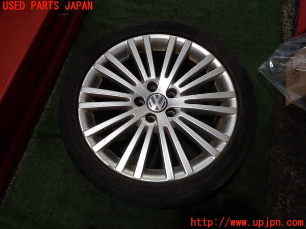 2UPJ-25889044]VW ゴルフ R32(1KBUBF)タイヤ　ホイール　1本④ 225/40R18 中古_m0001.jpg