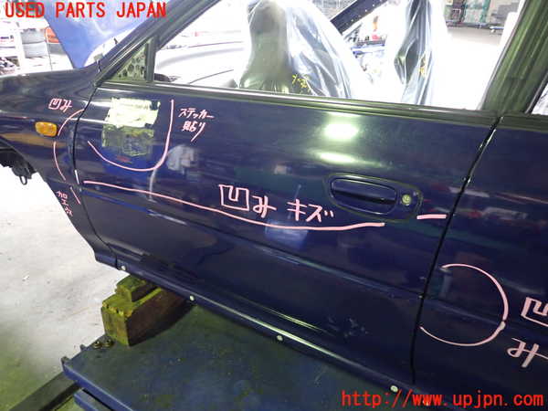 2UPJ-25891260]インプレッサ WRX-STi(GC8)左前ドア (43R-00012 M568) 中古_m0001.jpg