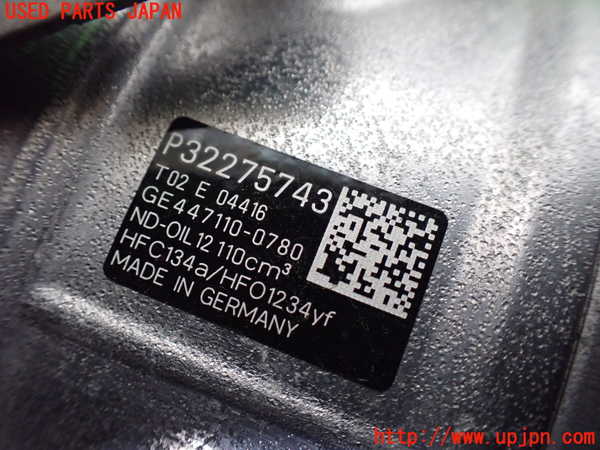 1UPJ-26006025]ボルボ・V90(PB420TMA)エアコンコンプレッサー 中古_m0004.jpg