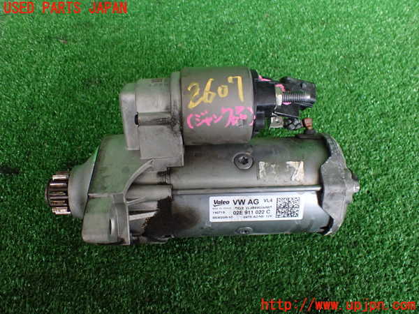 2UPJ-26076010]VW ゴルフ ヴァリアント(AUDFG)セルモーター 【ジャンク品】 中古_m0001.jpg