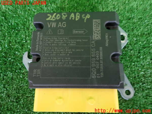 2UPJ-26076145]VW ゴルフ ヴァリアント(AUDFG)エアバッグコンピューター 【展開済】【ジャンク品】 中古_m0003.jpg
