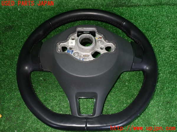 2UPJ-26077855]VW ゴルフ ヴァリアント(AUDFG)ステアリングホイール 中古_m0004.jpg