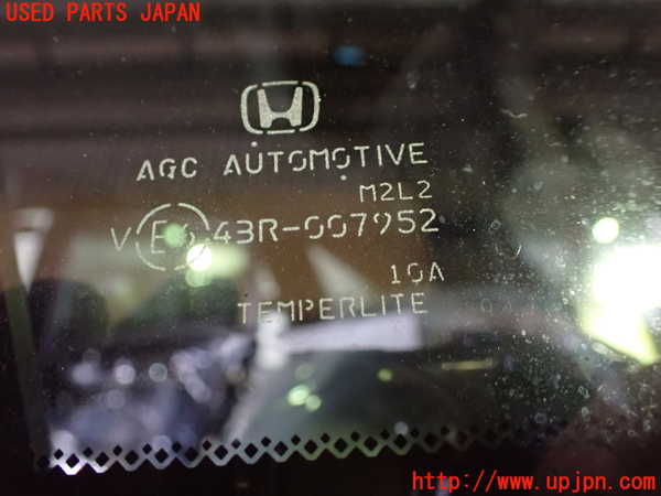 1UPJ-26191382]フィット(Fit) ハイブリッド(e：HEV)(GR4)左クォーターガラス AGC M2L2 中古_m0002.jpg