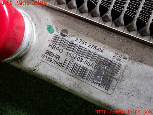 5UPJ-26232321]BMW ミニ(MINI)ジョンクーパーワークス(JCW)(MFJCW R56)ラジエーター1 中古_m0002.jpg