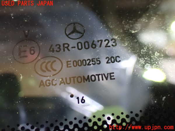 1UPJ-26241382]ベンツ CLA180 シューティングブレーク（X117）(117942)左クォーターガラス 中古_m0002.jpg