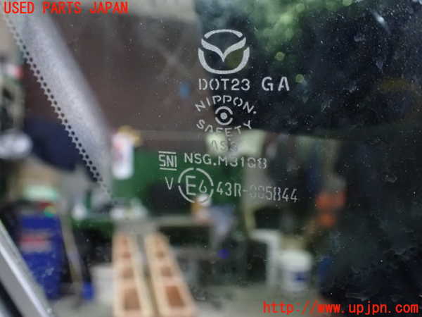 1UPJ-26251382]CX-60(KH3P)左クォーターガラス 43R-005844 中古_m0002.jpg