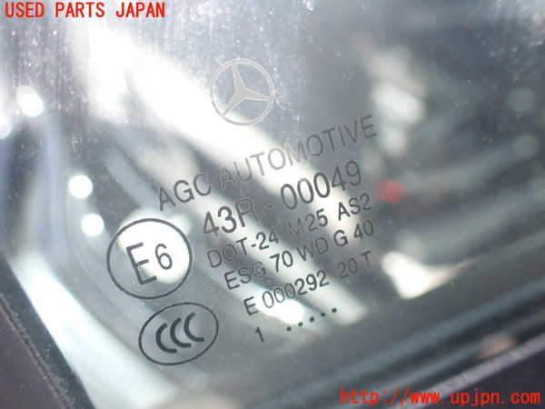 1UPJ-26271290]ベンツ GLK300 4MATIC X204(204981)右後ドア AGC M25 中古_m0005.jpg