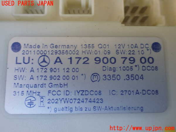 1UPJ-26276148]ベンツ GLK300 4MATIC X204(204981)コンピューター3 (A172 900 79 00) 中古_m0002.jpg