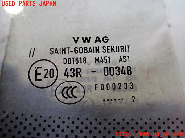 2UPJ-26331195]VW ゴルフ カブリオレ(カブリオ)(1KCAVK)フロントガラス (43R-00348 M451) 中古_m0003.jpg