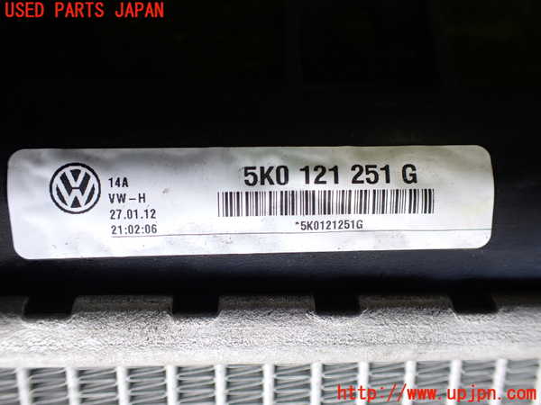 2UPJ-26332321]VW ゴルフ カブリオレ(カブリオ)(1KCAVK)ラジエーター1 中古_m0002.jpg