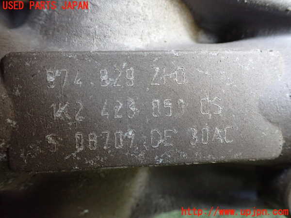 2UPJ-26334235]VW ゴルフ カブリオレ(カブリオ)(1KCAVK)パワステギアボックス 中古_m0005.jpg