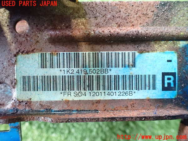 2UPJ-26334260]VW ゴルフ カブリオレ(カブリオ)(1KCAVK)ステアリングシャフト 中古_m0002.jpg