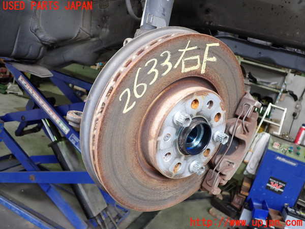 2UPJ-26334290]VW ゴルフ カブリオレ(カブリオ)(1KCAVK)右フロントナックルハブ 中古_m0001.jpg