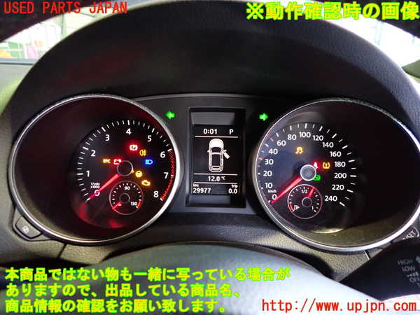 2UPJ-26336170]VW ゴルフ カブリオレ(カブリオ)(1KCAVK)スピードメーター 中古_m0005.jpg