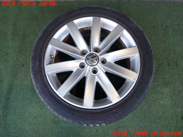 2UPJ-26339036]VW ゴルフ カブリオレ(カブリオ)(1KCAVK)タイヤ　ホイール　1本① 225/45R17 中古_m0001.jpg