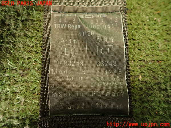 5UPJ-26347045]ポルシェ・968(968)運転席シートベルト 中古_m0004.jpg